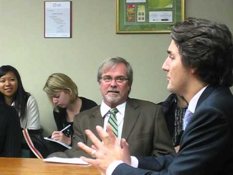 Justin Trudeau Visits Pathways Clubhouse - Part 1
